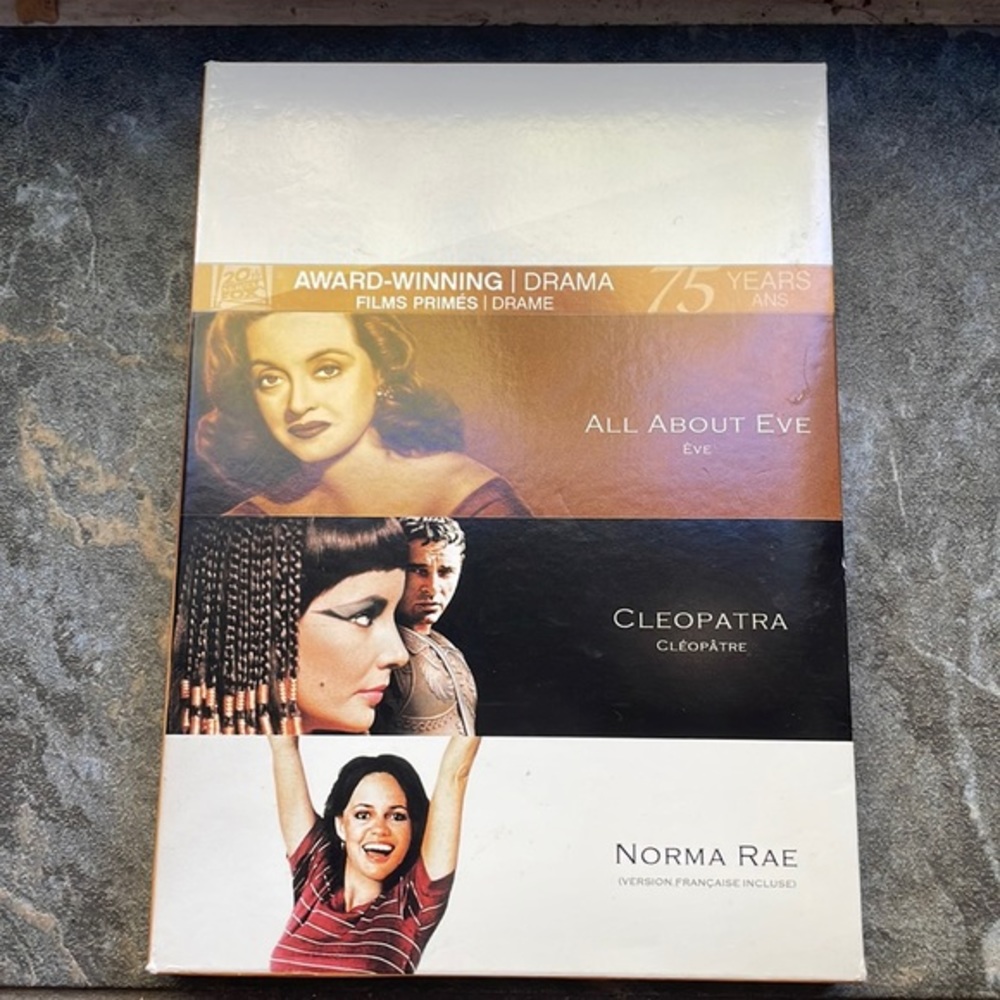 Liz Taylor Cleopatra All About Eve DVD collection Classics Award Winning